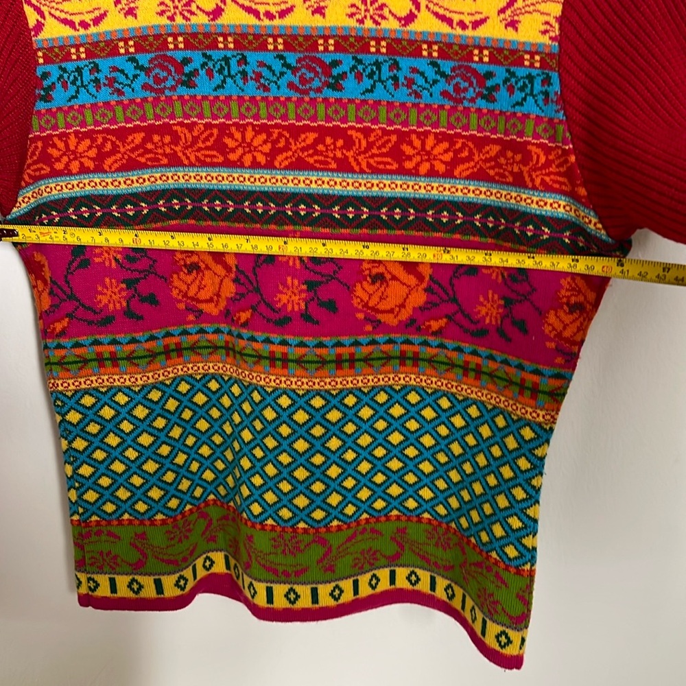Vintage designer Kenzo Jeans knit sweater made in France Size L - Picture 14 of 16